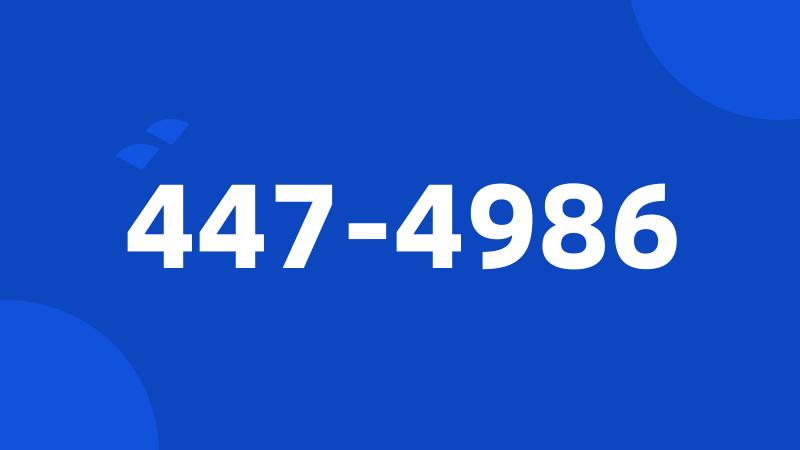 447-4986
