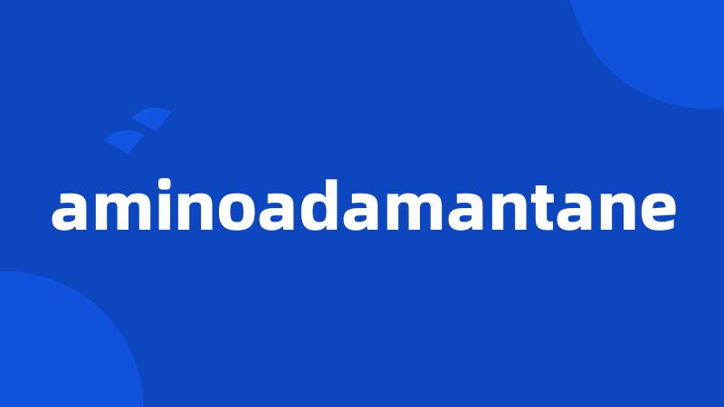 aminoadamantane