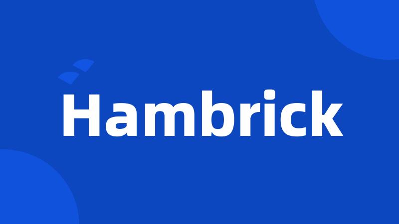 Hambrick