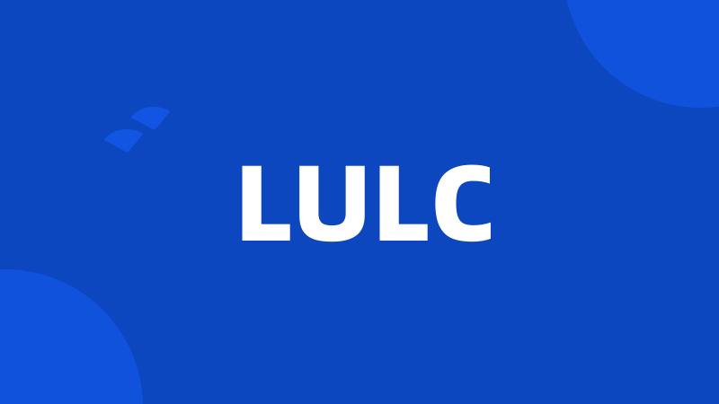 LULC