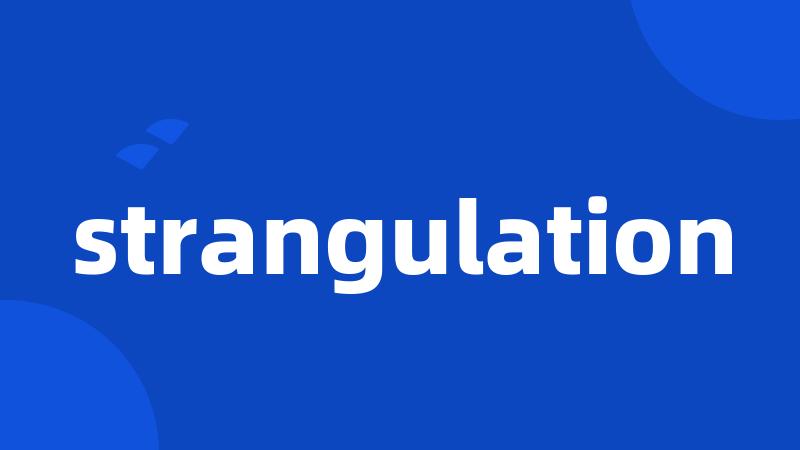 strangulation