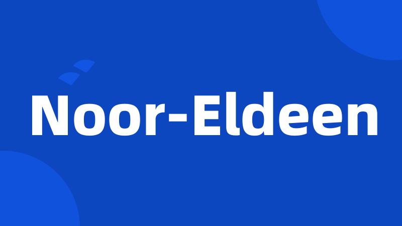 Noor-Eldeen
