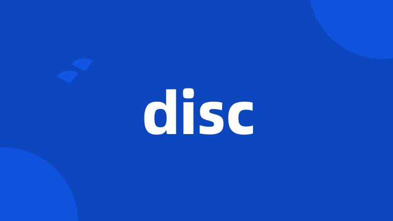 disc