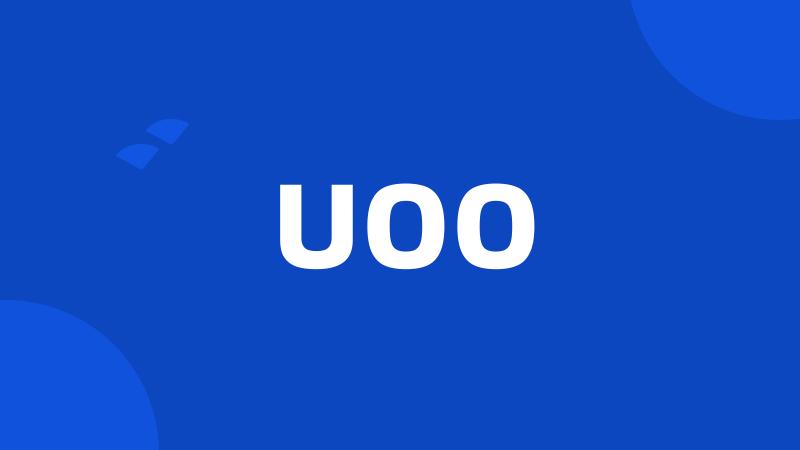 UOO