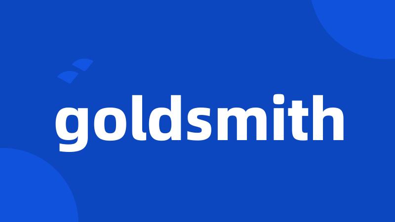 goldsmith