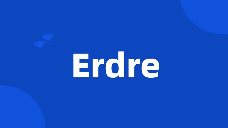 Erdre