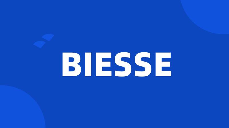 BIESSE
