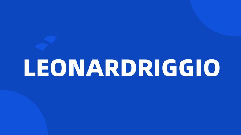 LEONARDRIGGIO