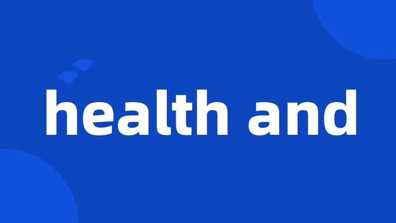 health and