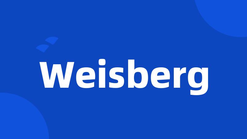Weisberg