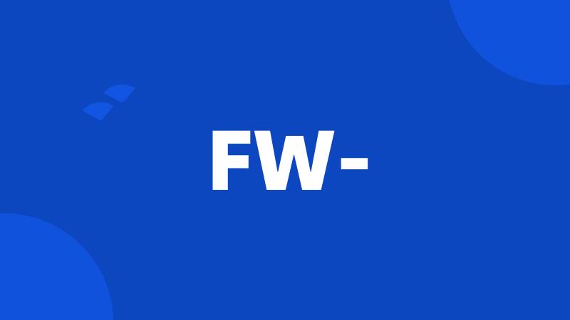 FW-
