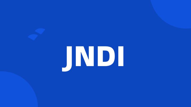 JNDI