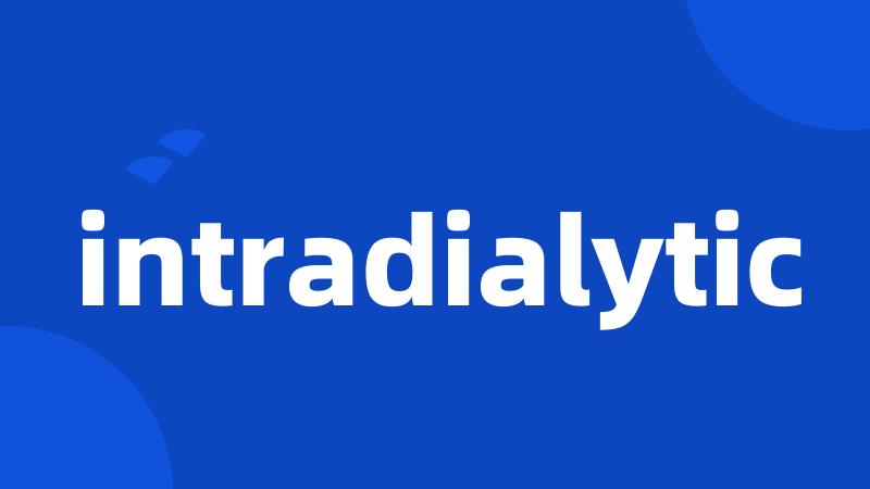 intradialytic