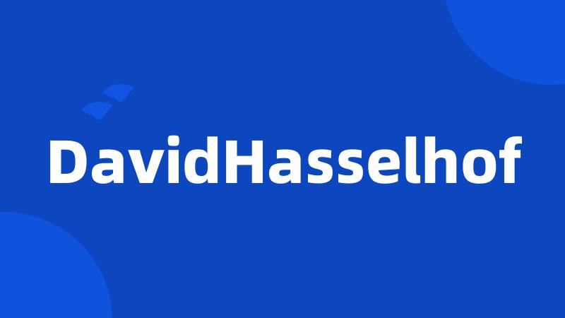 DavidHasselhof