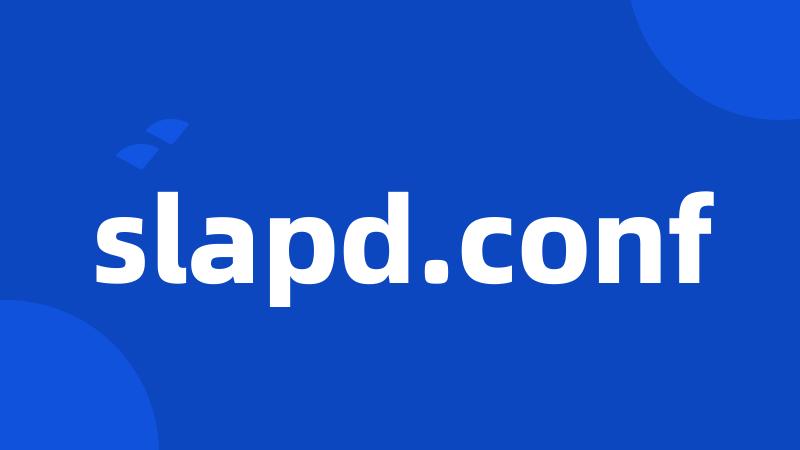 slapd.conf