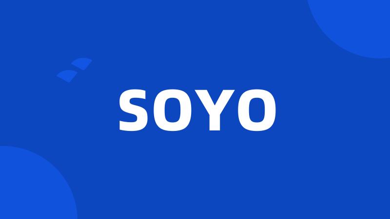 SOYO