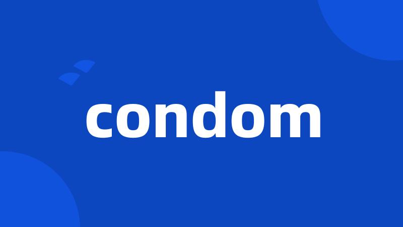 condom