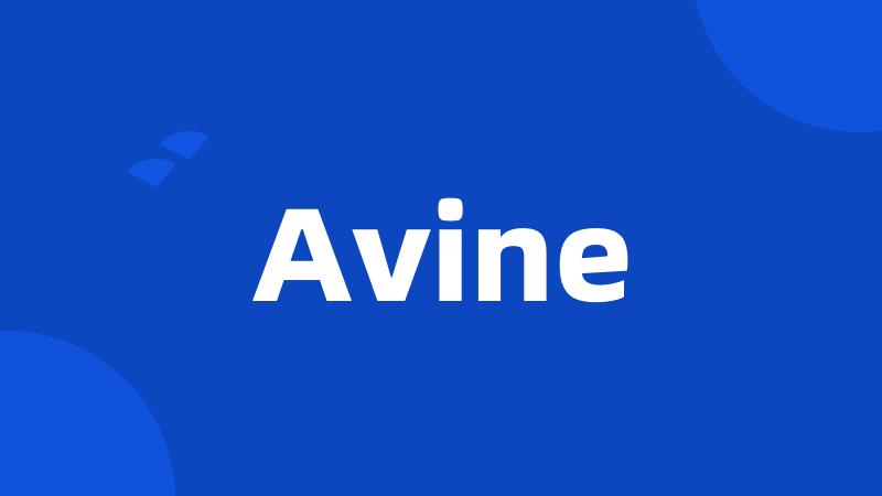 Avine