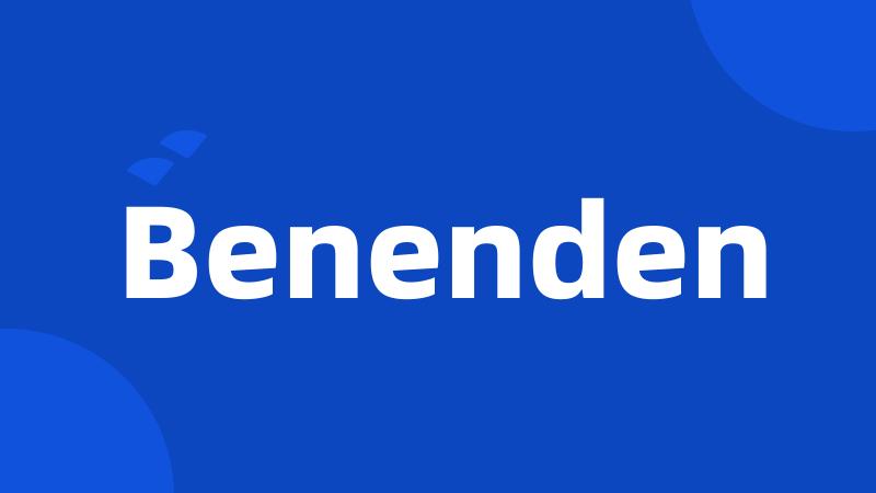 Benenden
