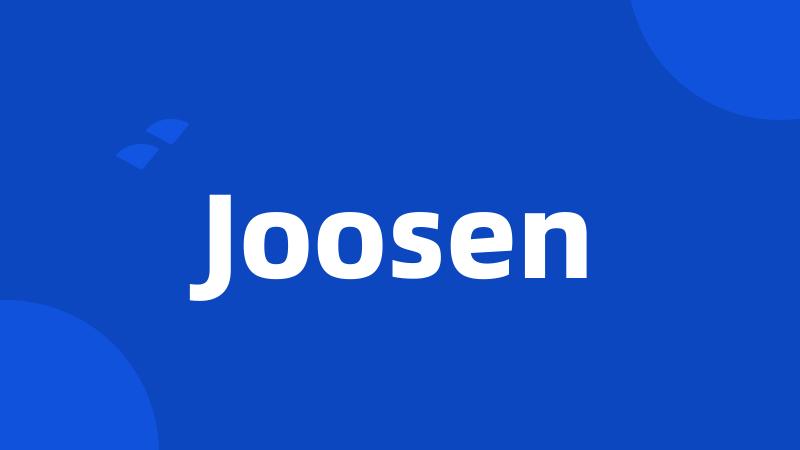 Joosen