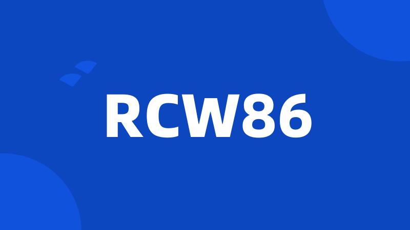RCW86