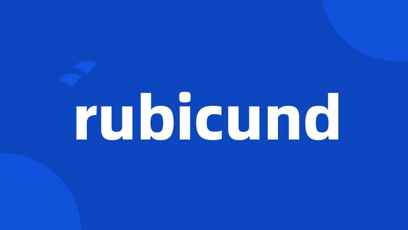 rubicund