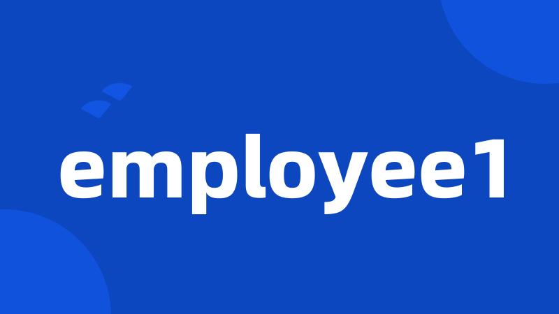 employee1