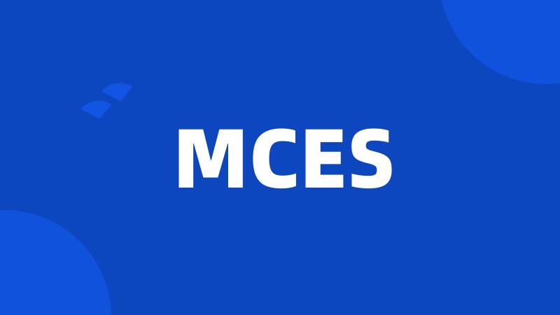 MCES