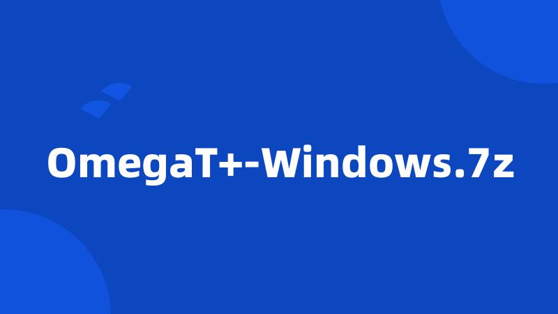 OmegaT+-Windows.7z