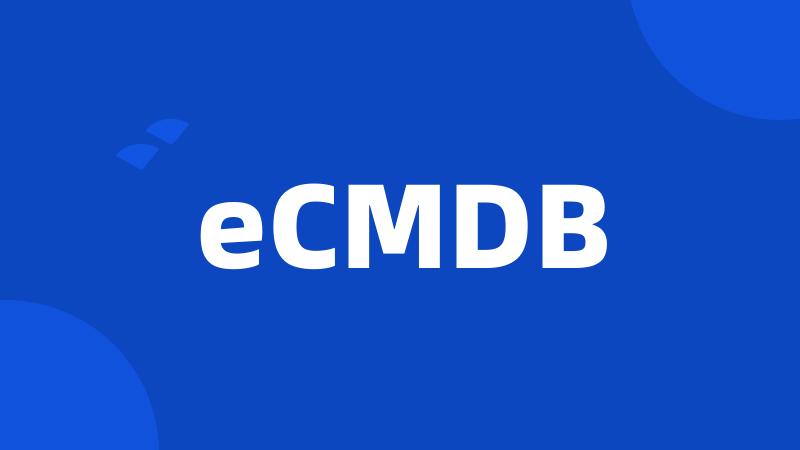 eCMDB