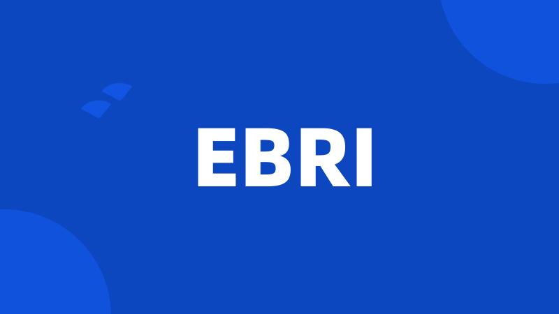 EBRI