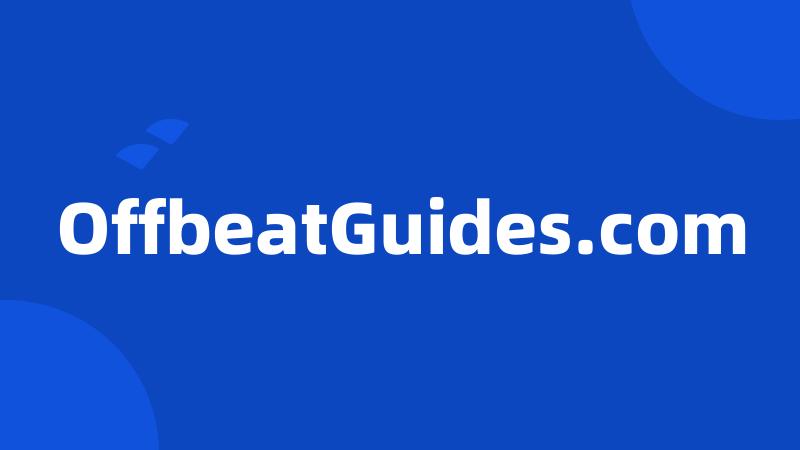 OffbeatGuides.com