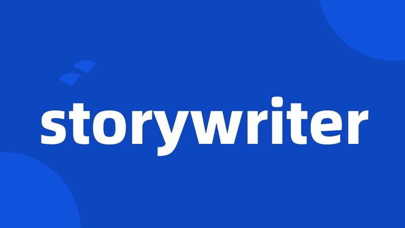 storywriter