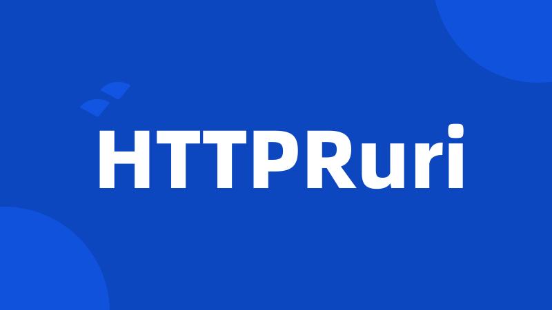 HTTPRuri
