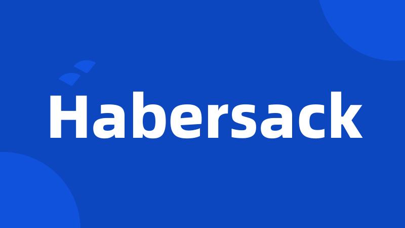 Habersack