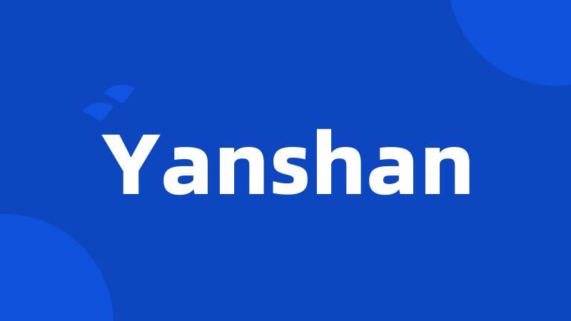 Yanshan