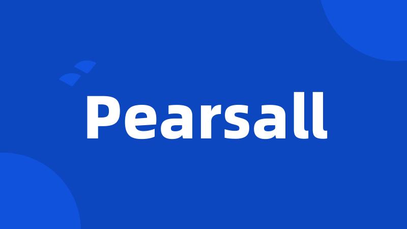 Pearsall