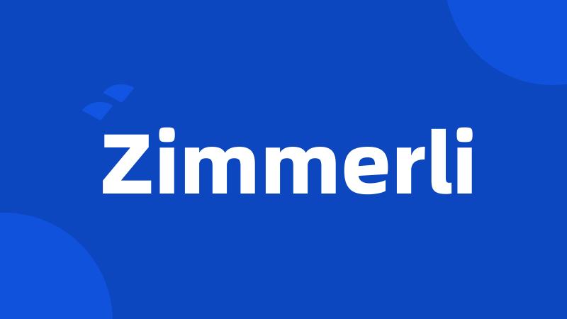 Zimmerli