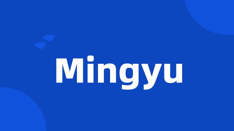 Mingyu