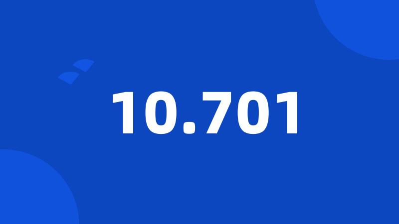 10.701