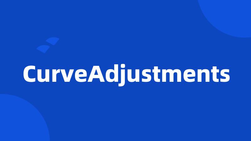 CurveAdjustments