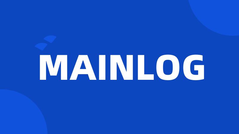 MAINLOG