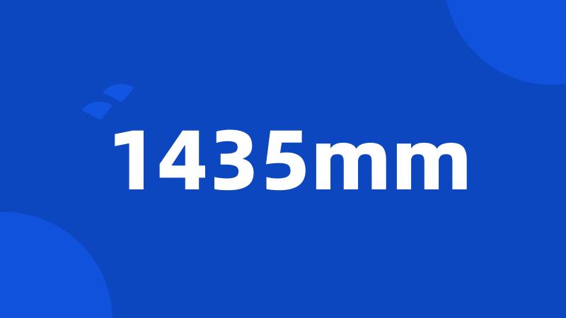 1435mm