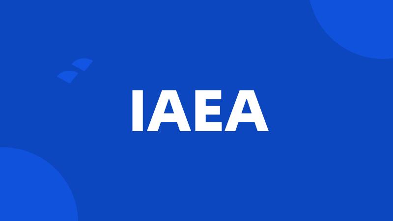 IAEA