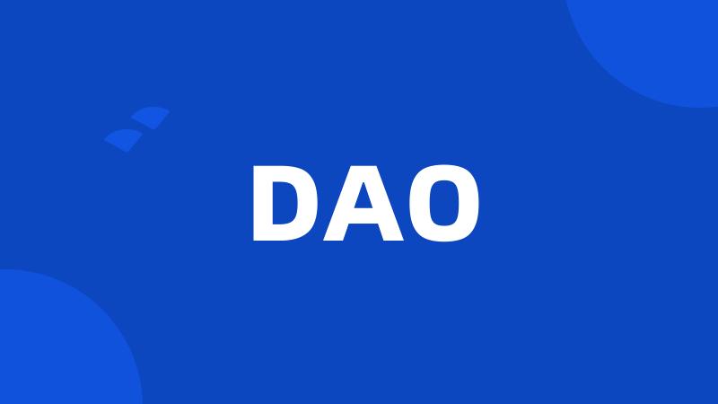 DAO