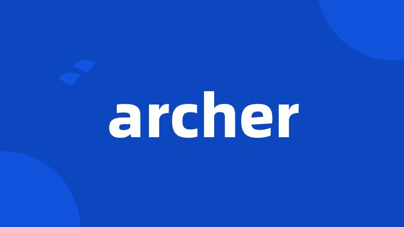 archer