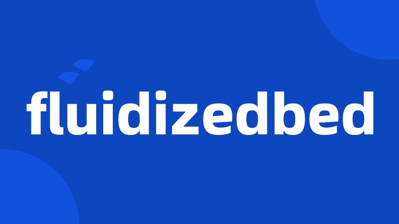 fluidizedbed