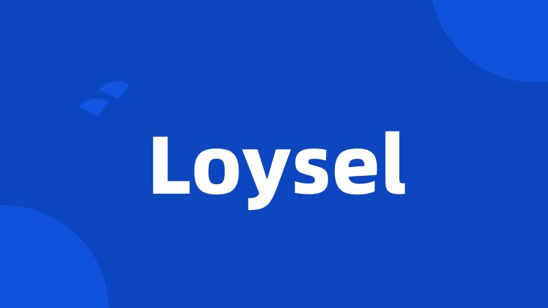 Loysel