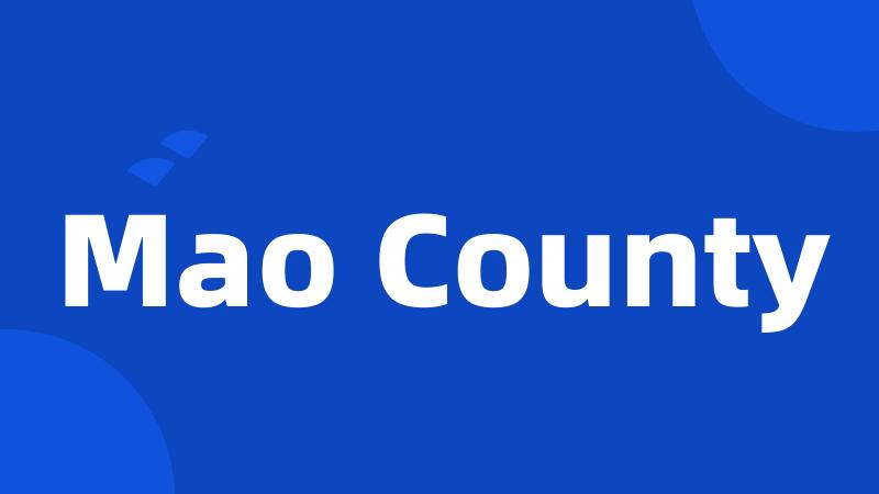 Mao County
