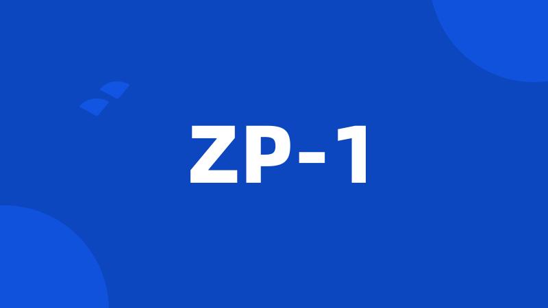 ZP-1